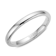 Ladies Traditional 2.5mm Domed Supreme Wedding Band